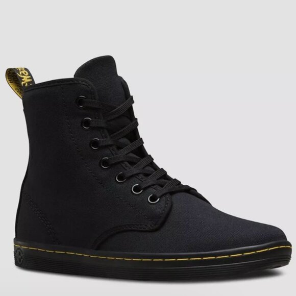 Black High-Top Women's Shoes - Picture 1 of 12